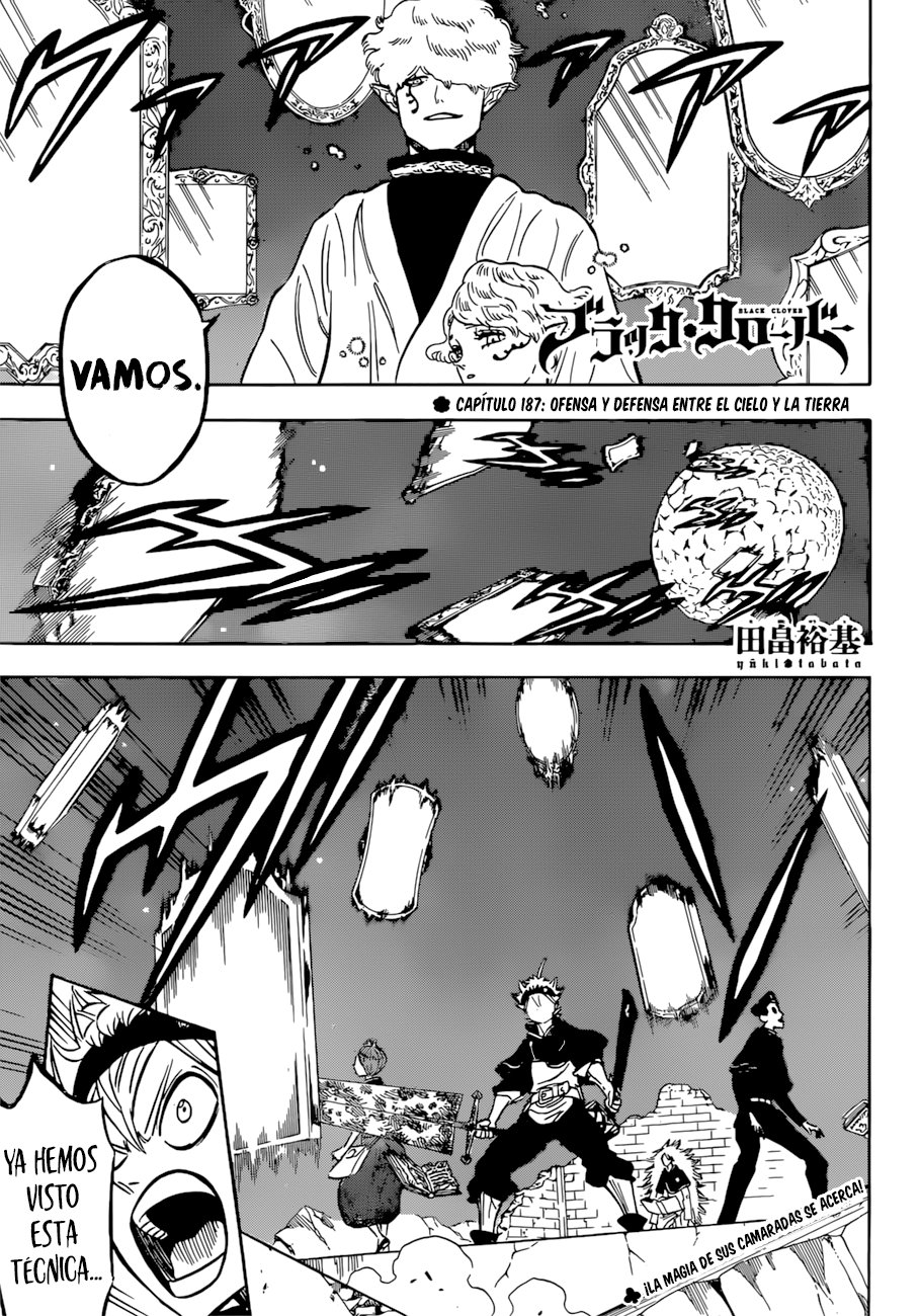 Read Black Clover es Manga Online