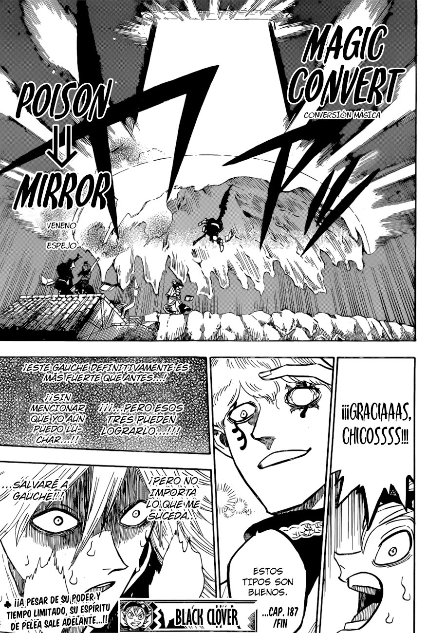 Read Black Clover es Manga Online