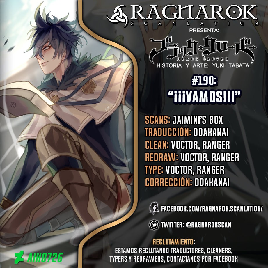 Read Black Clover es Manga Online