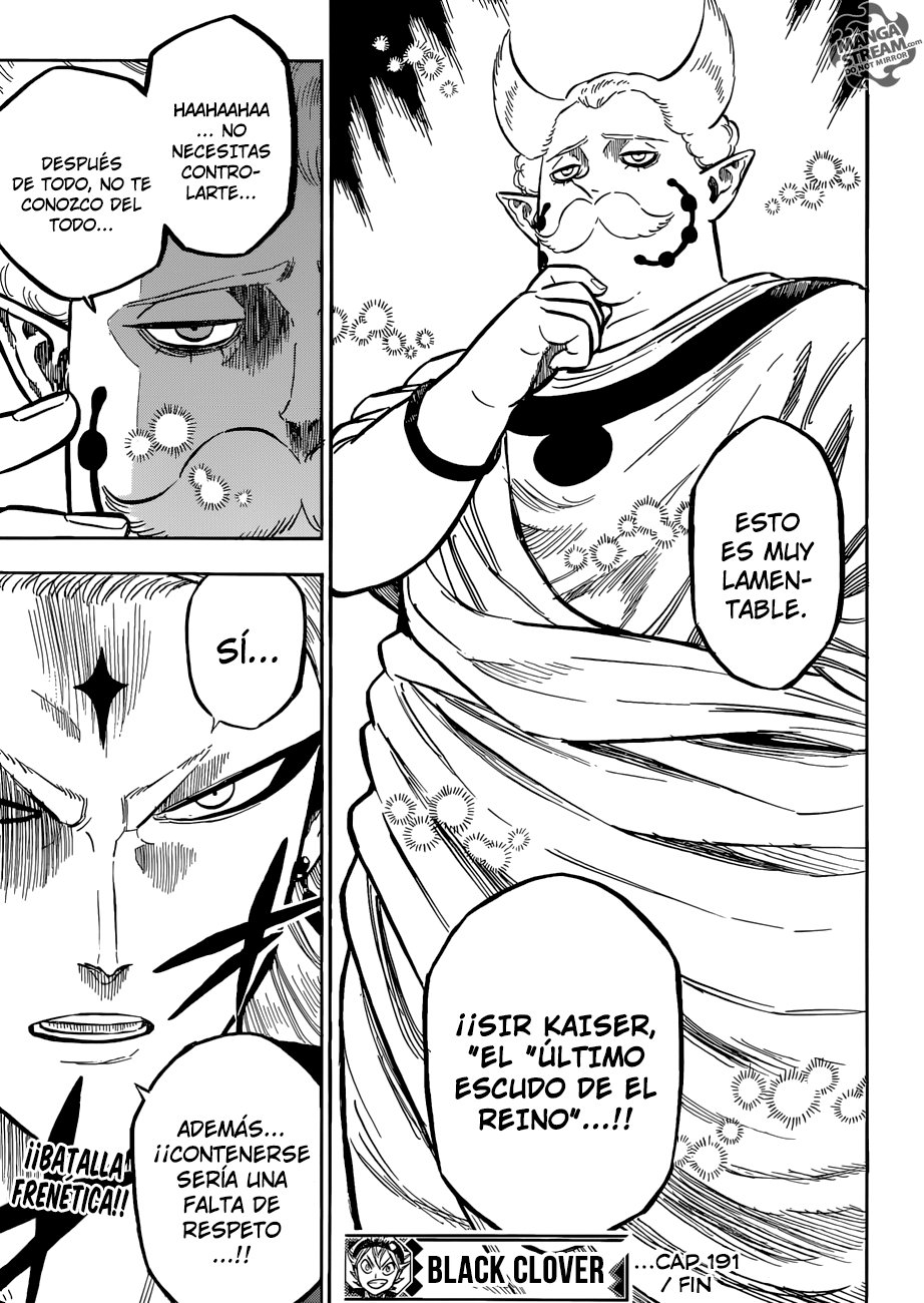 Read Black Clover es Manga Online