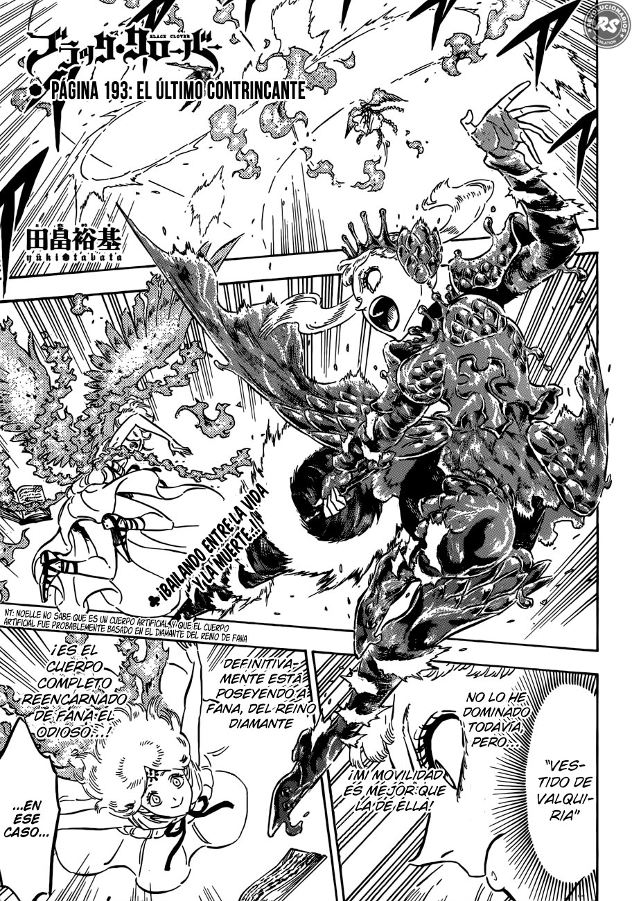 Read Black Clover es Manga Online