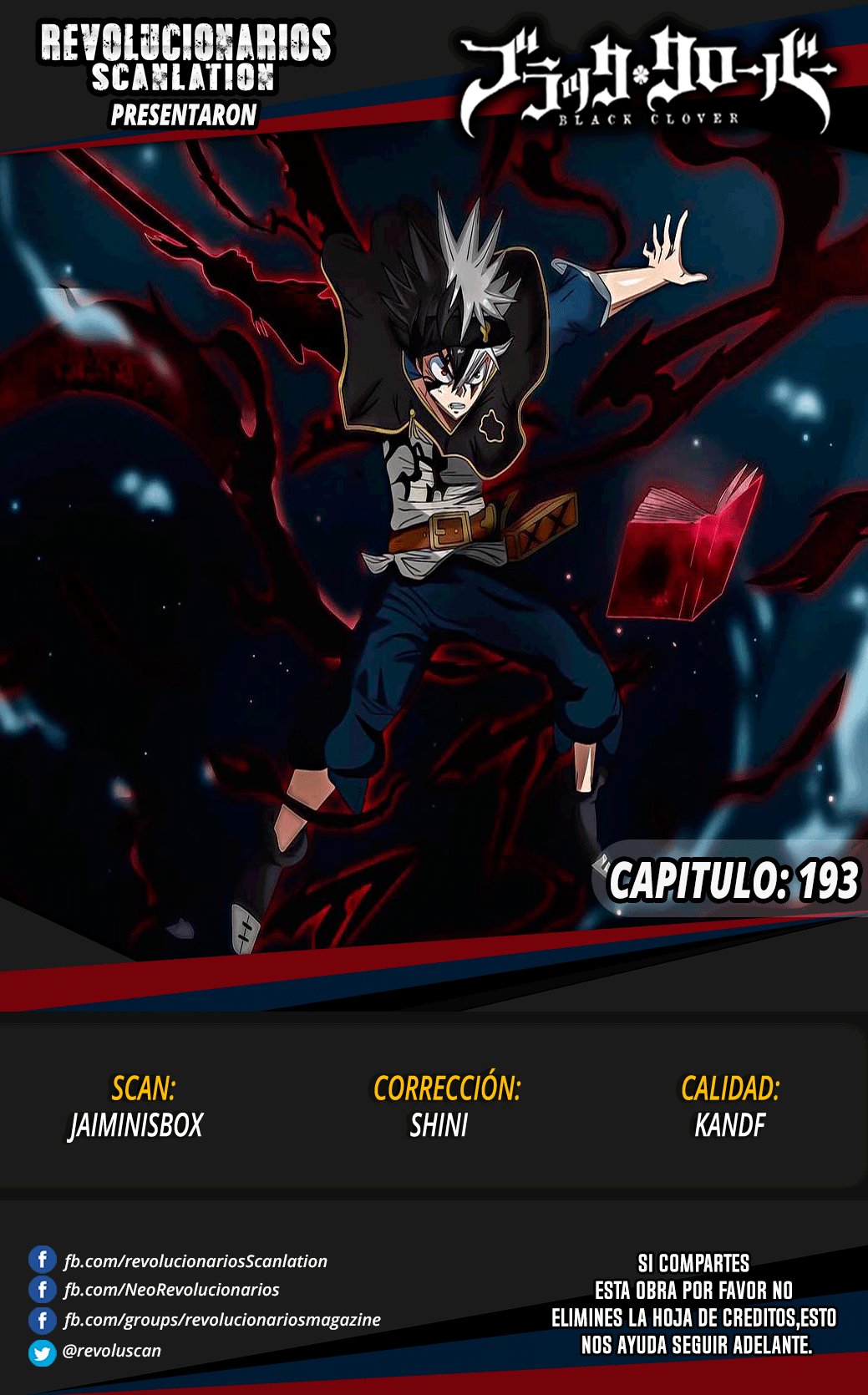 Read Black Clover es Manga Online