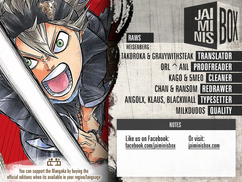 Read Black Clover es Manga Online