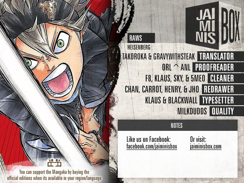 Read Black Clover es Manga Online