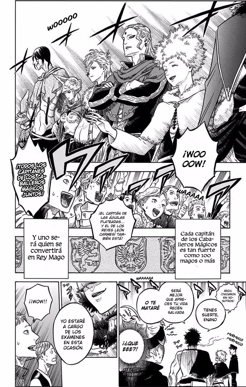Read Black Clover es Manga Online