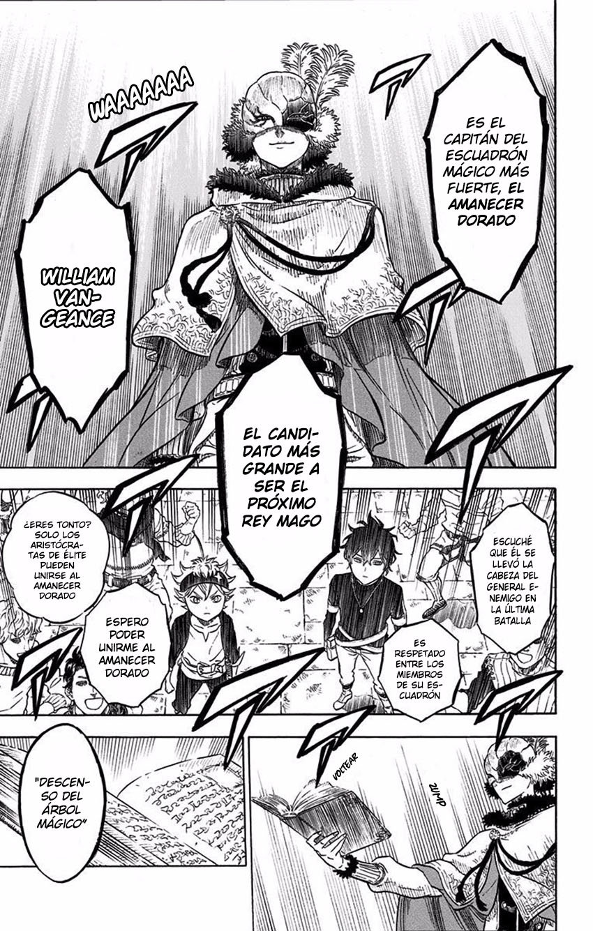 Read Black Clover es Manga Online