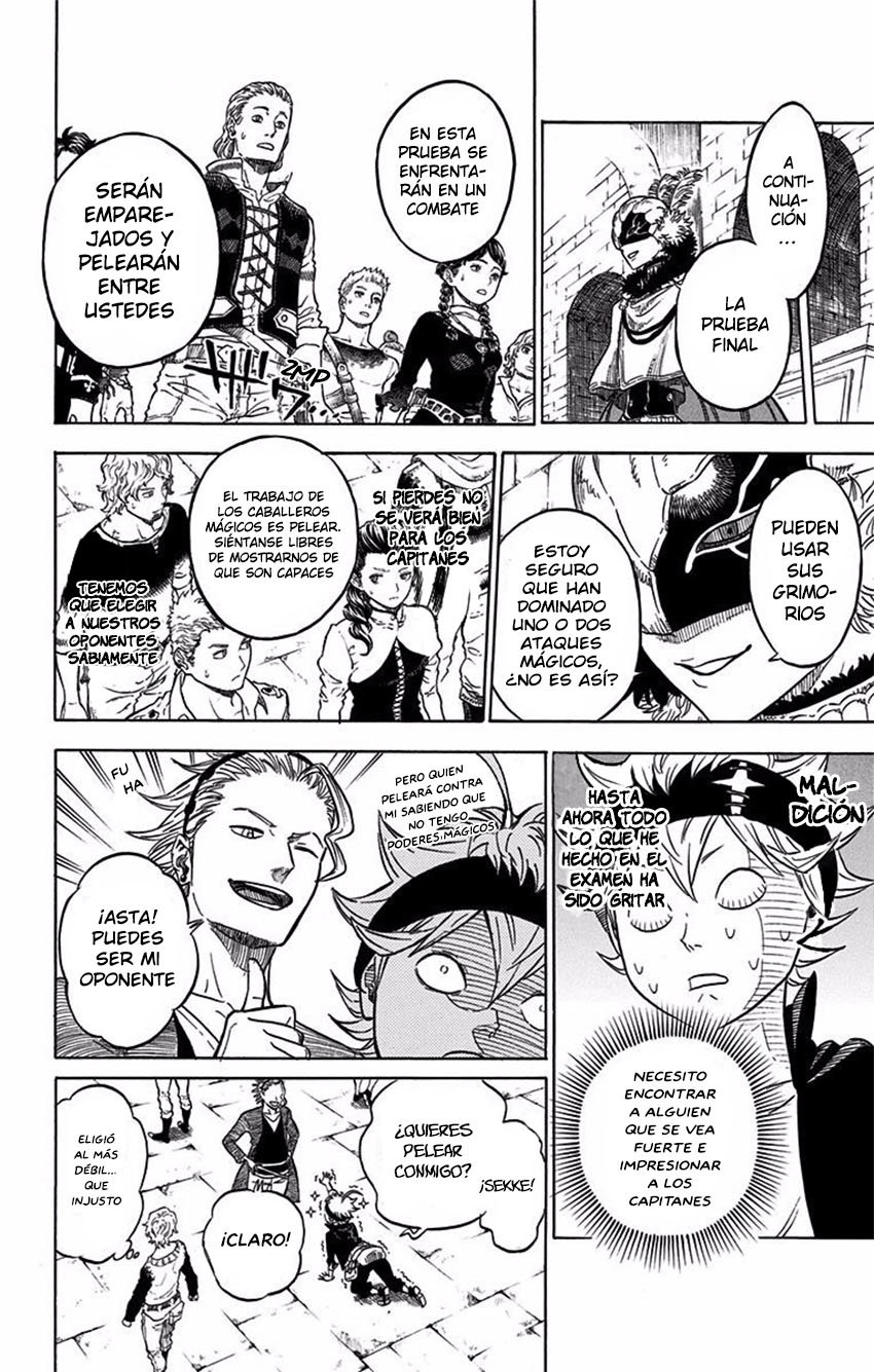 Read Black Clover es Manga Online