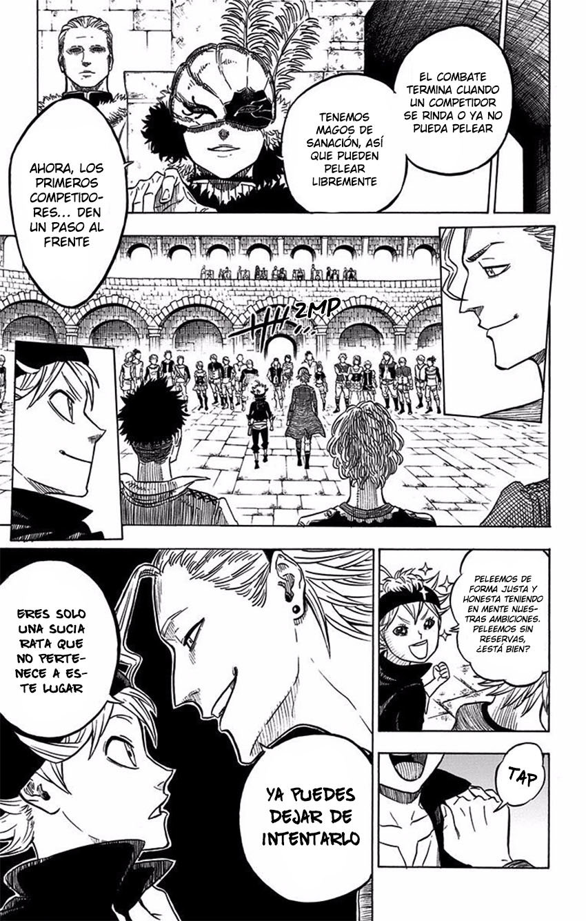 Read Black Clover es Manga Online