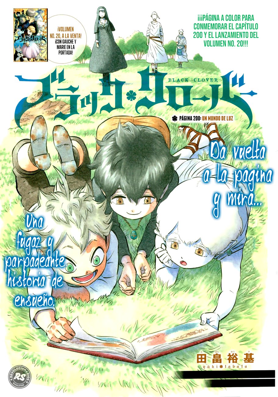 Read Black Clover es Manga Online