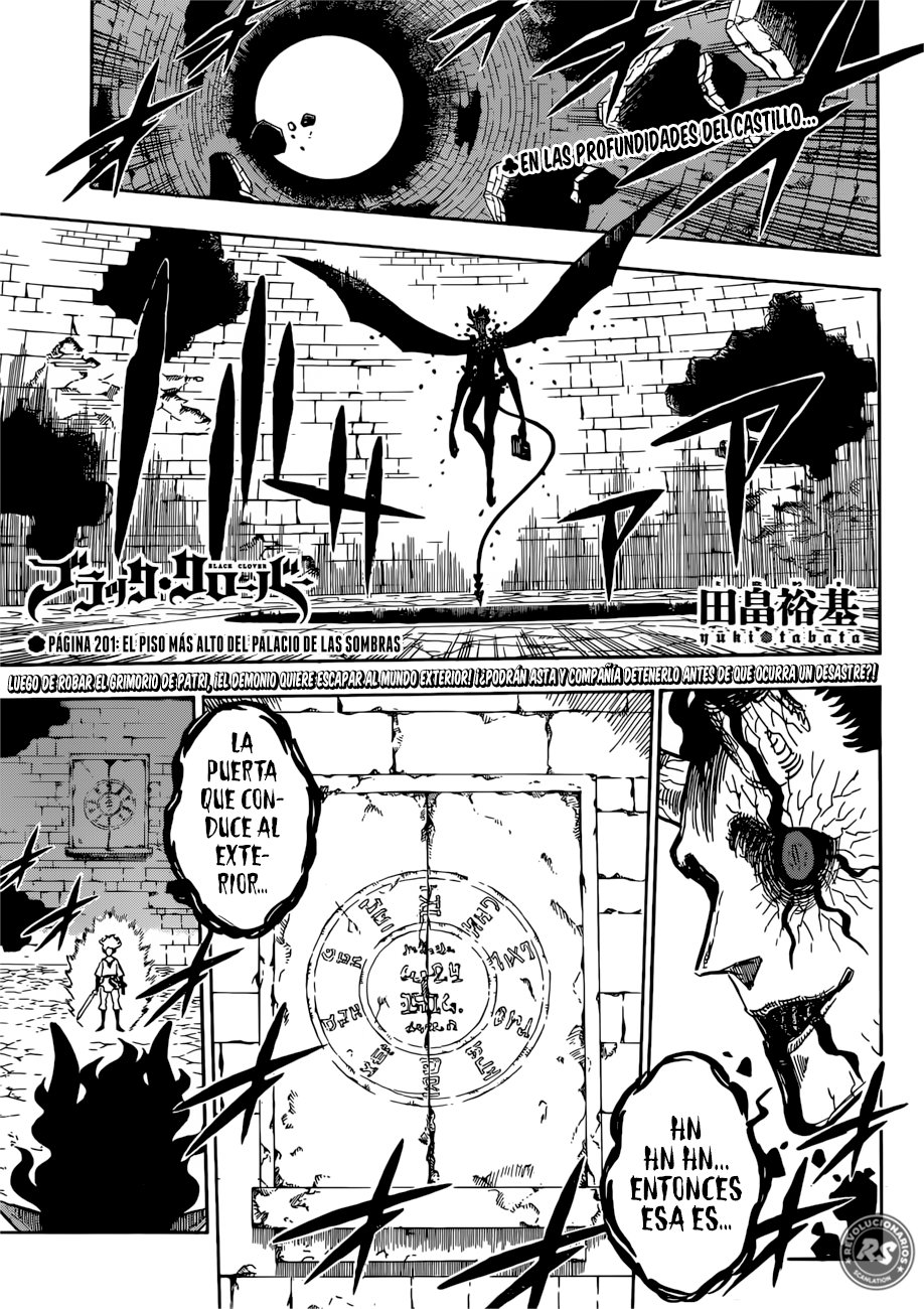 Read Black Clover es Manga Online