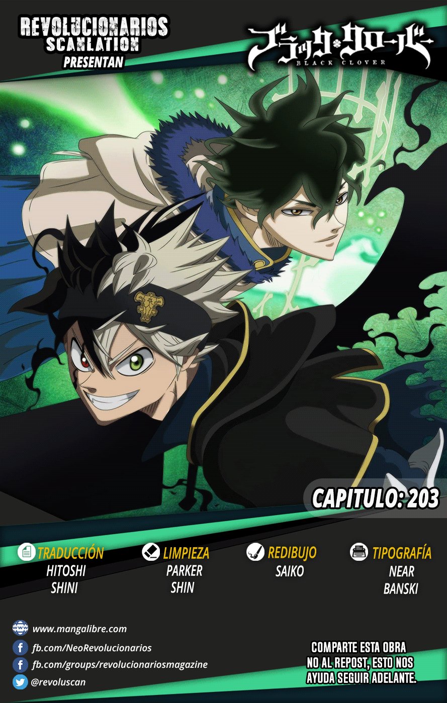 Read Black Clover es Manga Online
