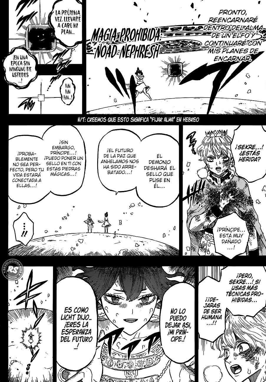 Read Black Clover es Manga Online