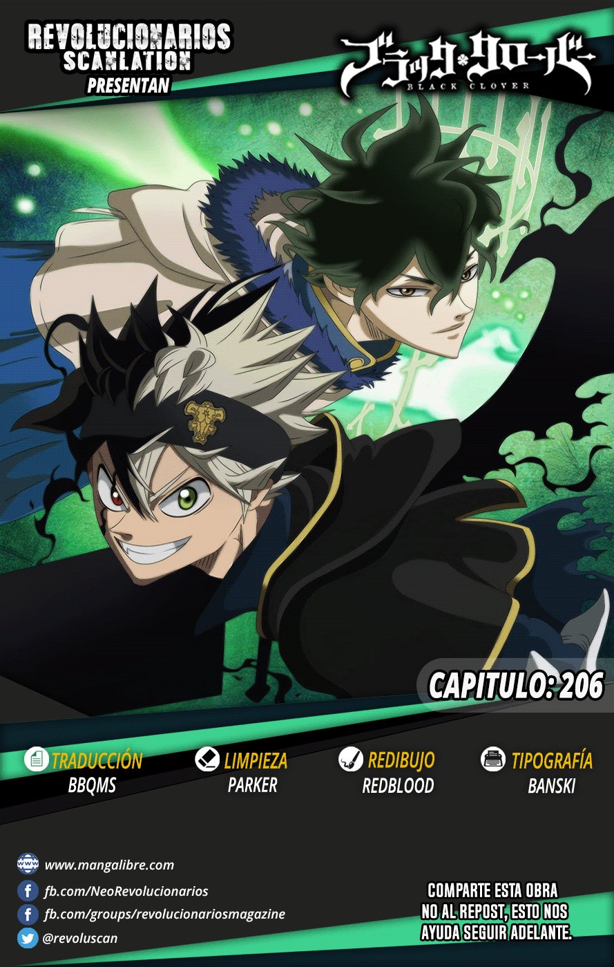 Read Black Clover es Manga Online