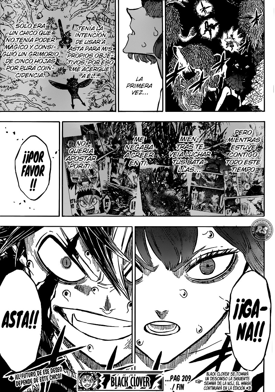 Read Black Clover es Manga Online