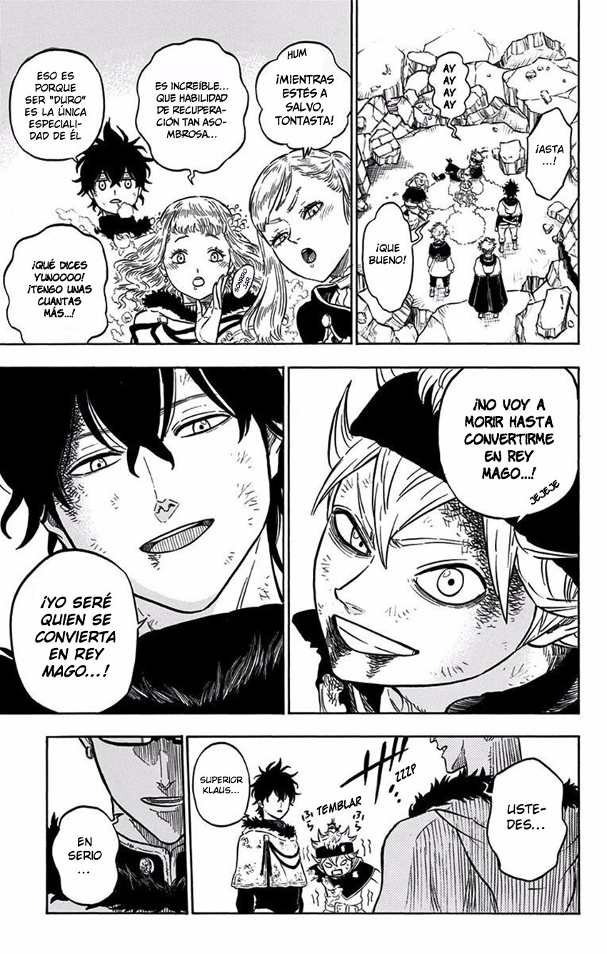Read Black Clover es Manga Online