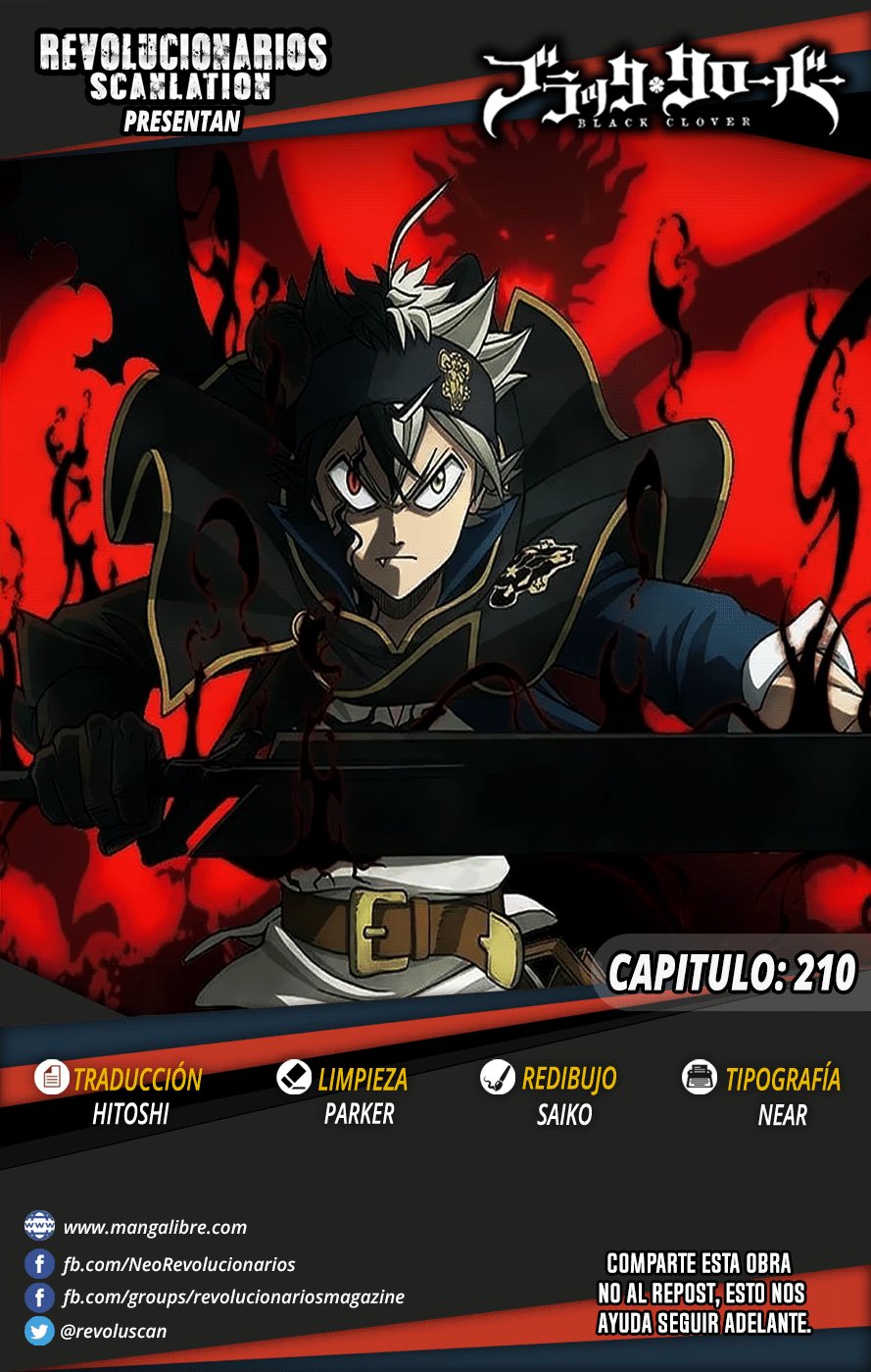 Read Black Clover es Manga Online