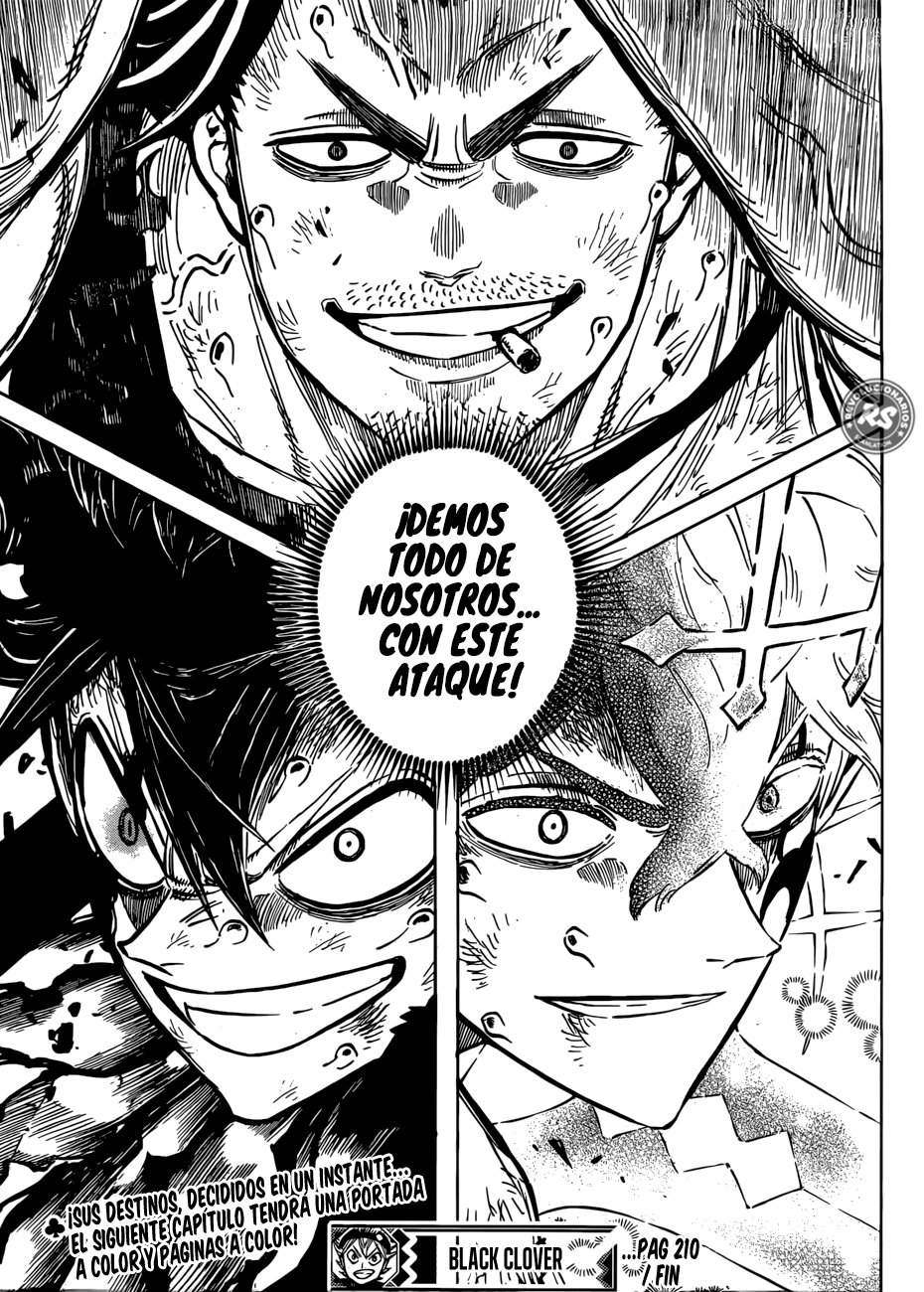 Read Black Clover es Manga Online