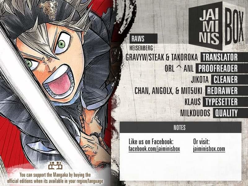 Read Black Clover es Manga Online