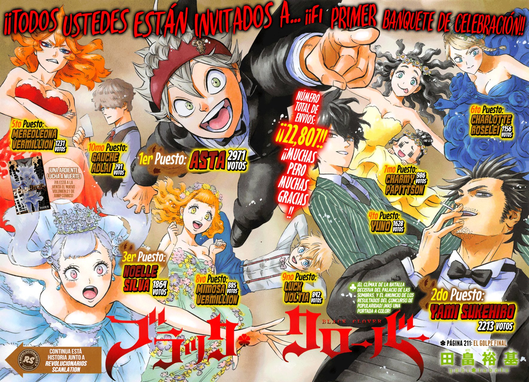 Read Black Clover es Manga Online