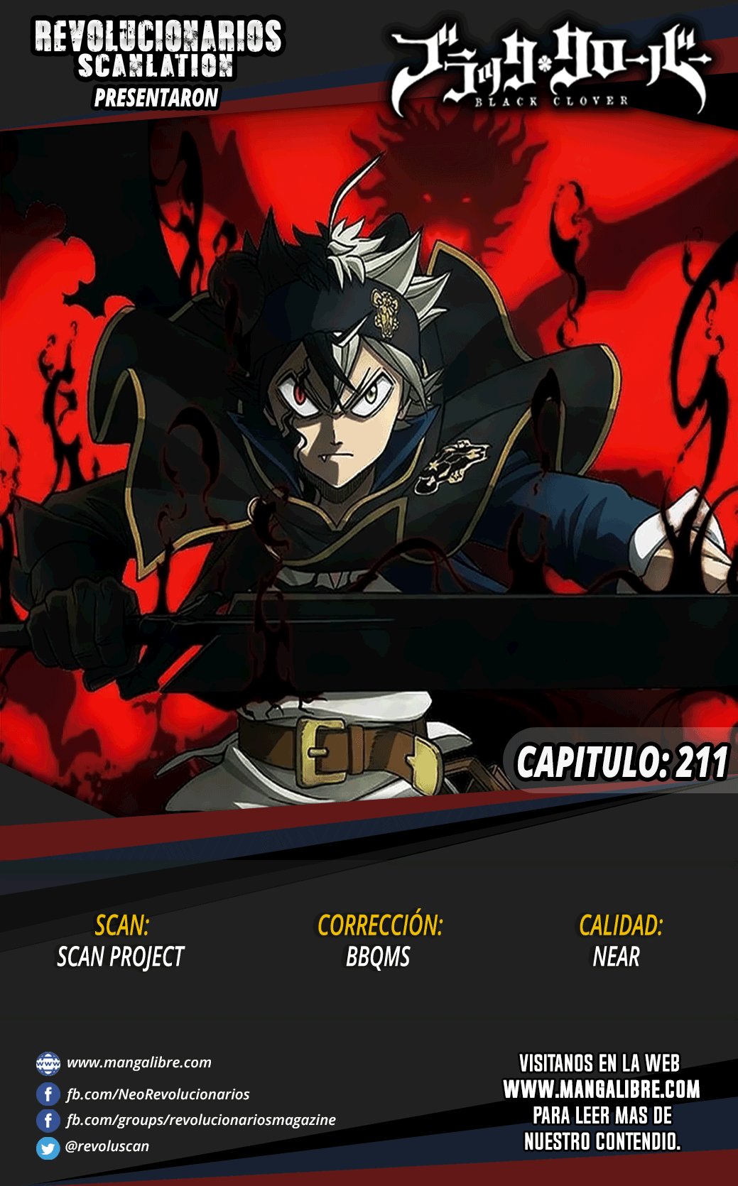 Read Black Clover es Manga Online