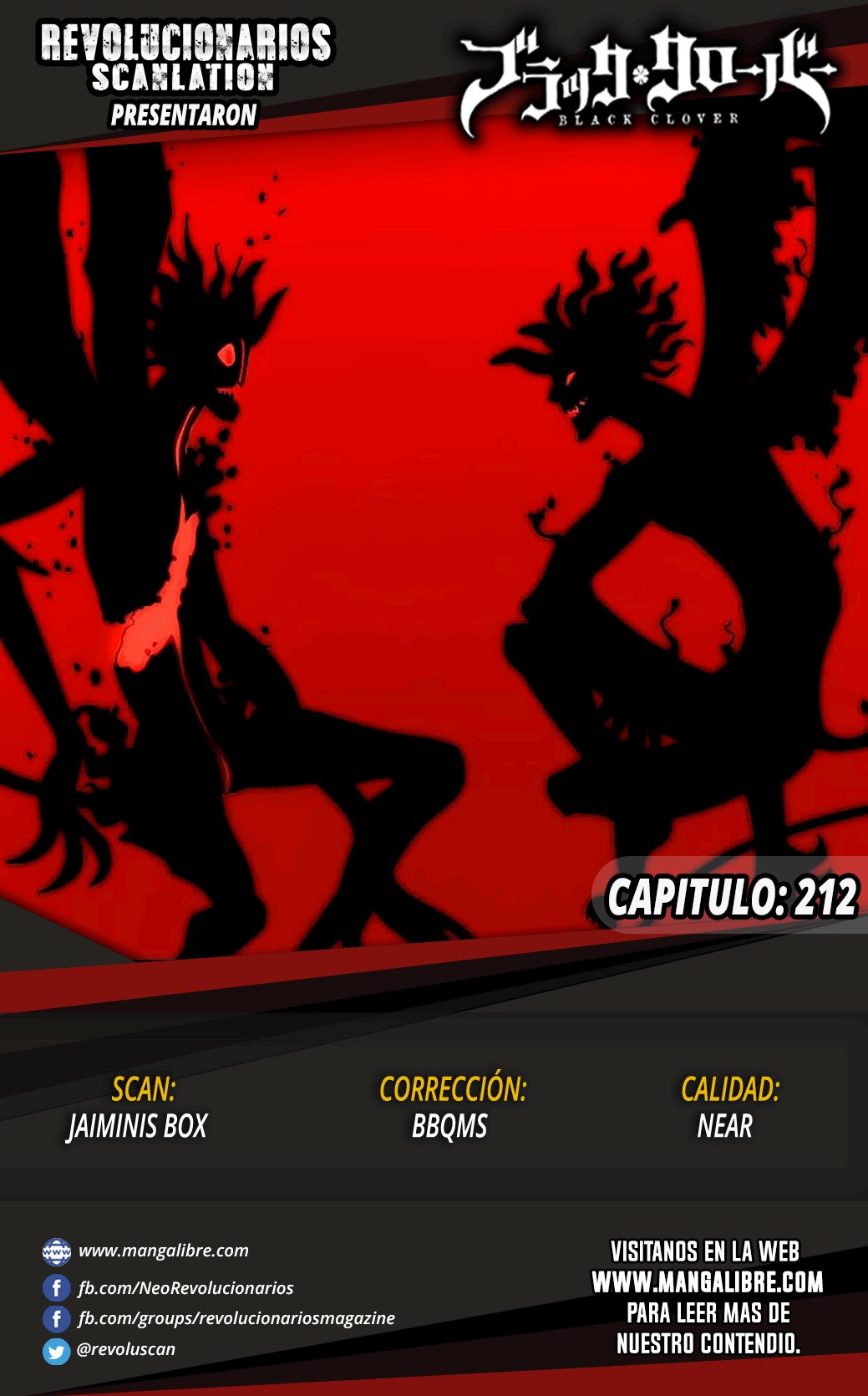 Read Black Clover es Manga Online