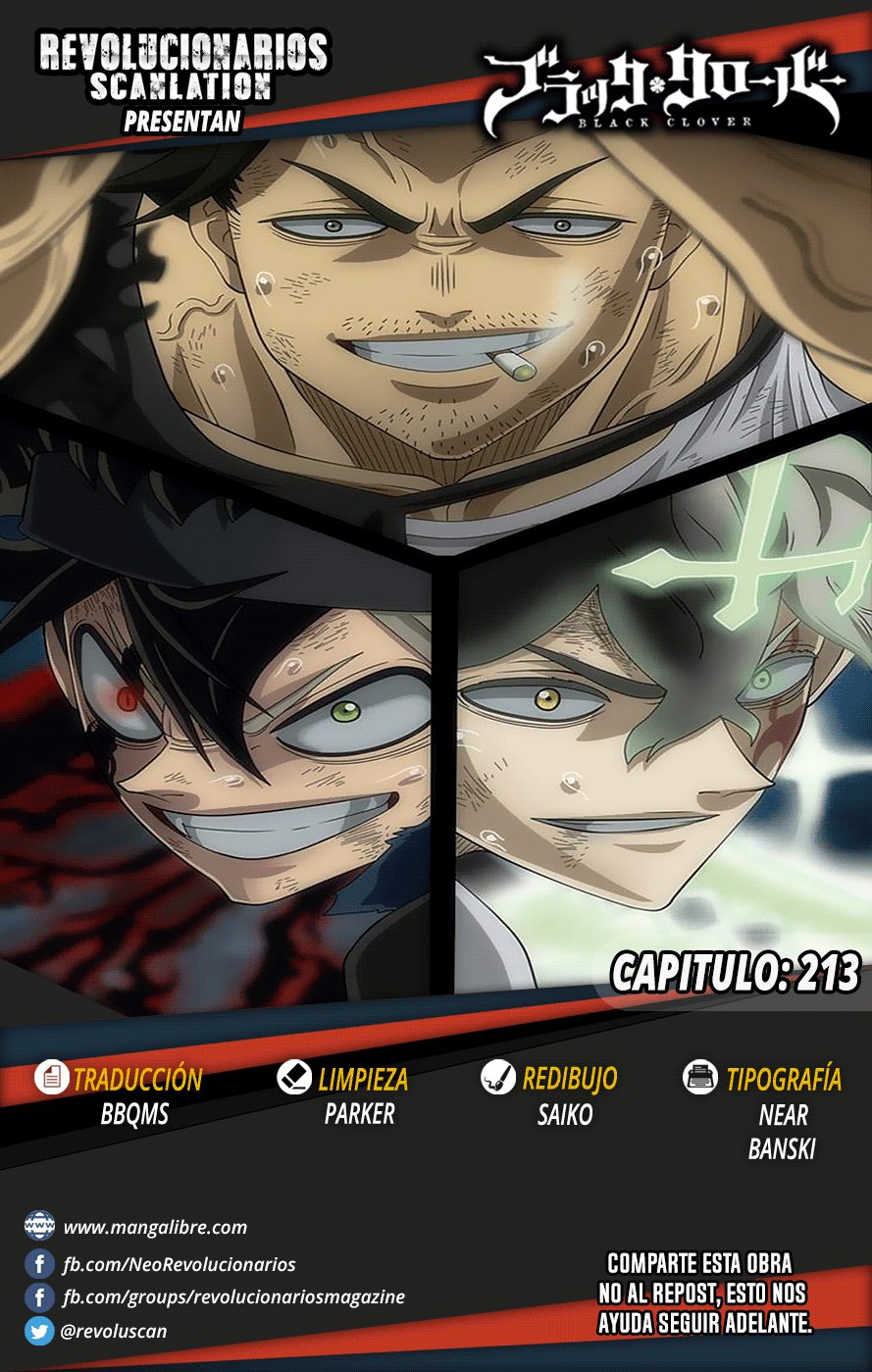 Read Black Clover es Manga Online