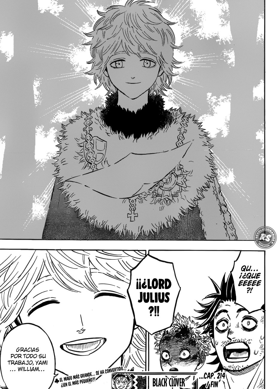 Read Black Clover es Manga Online