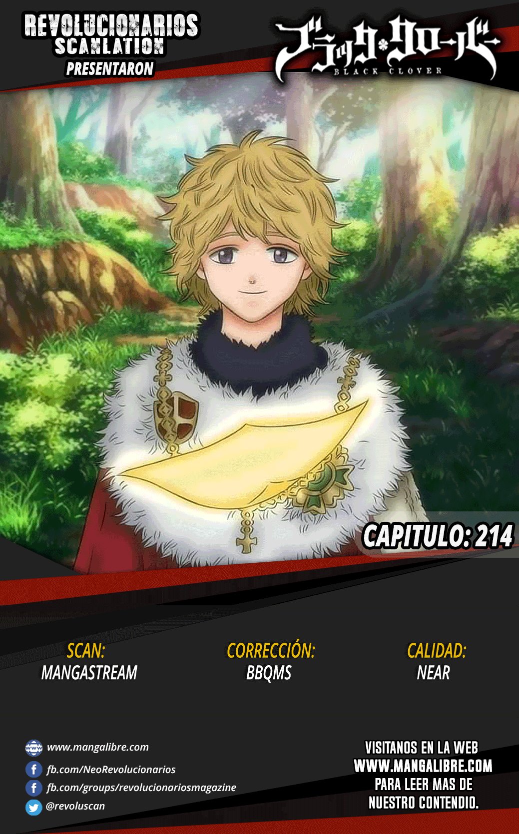 Read Black Clover es Manga Online