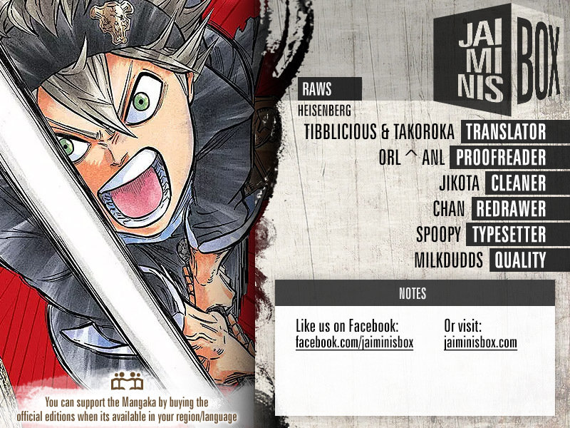 Read Black Clover es Manga Online