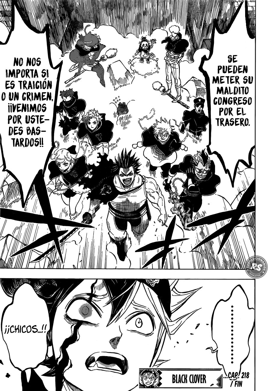 Read Black Clover es Manga Online