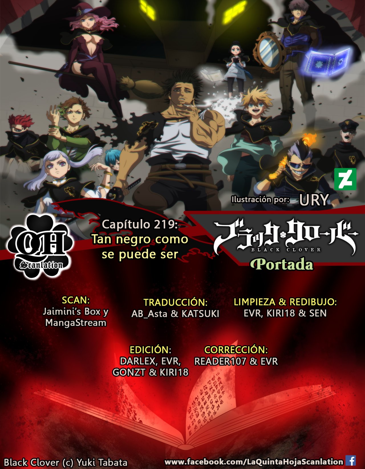 Read Black Clover es Manga Online