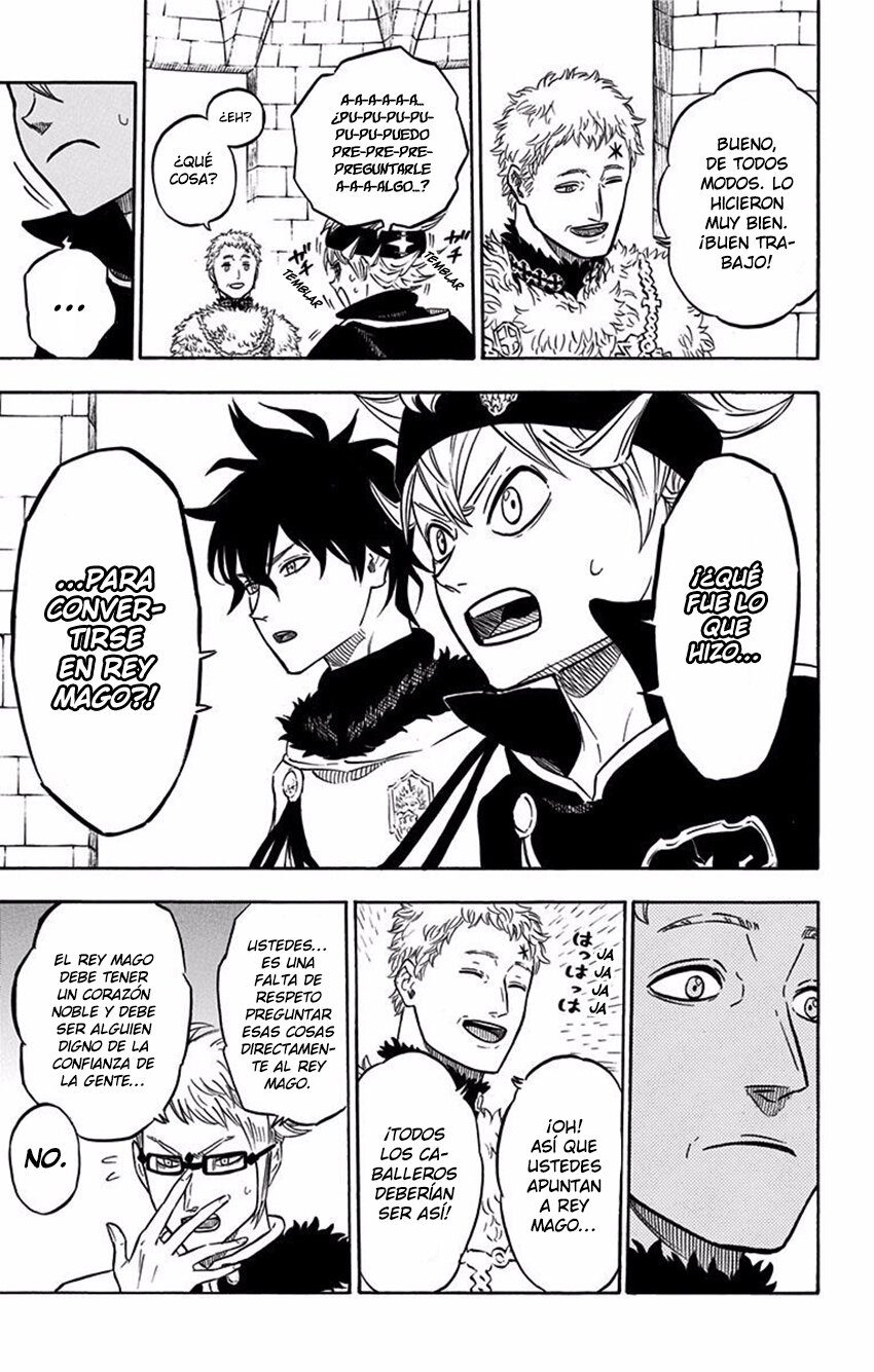 Read Black Clover es Manga Online