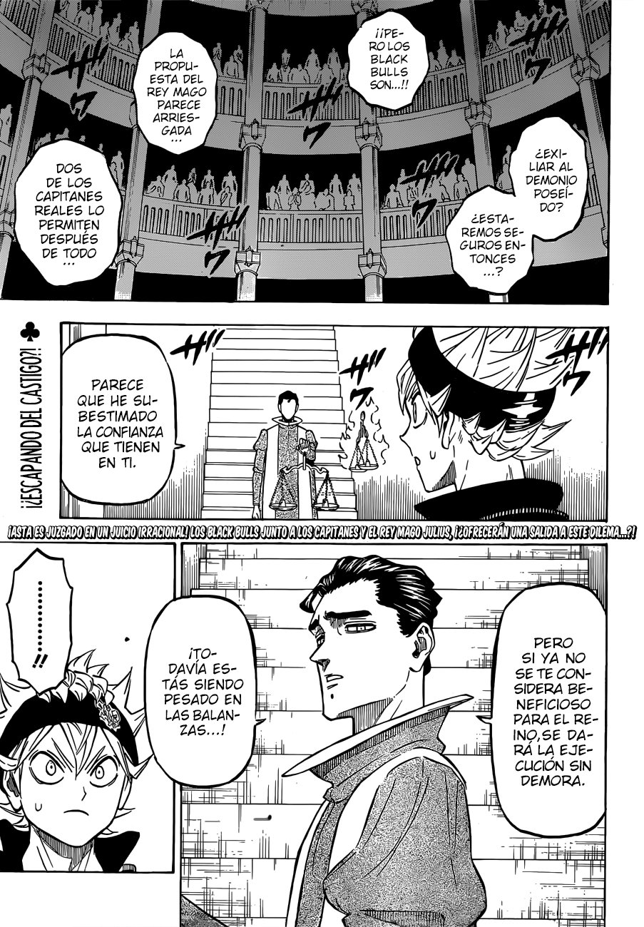 Read Black Clover es Manga Online