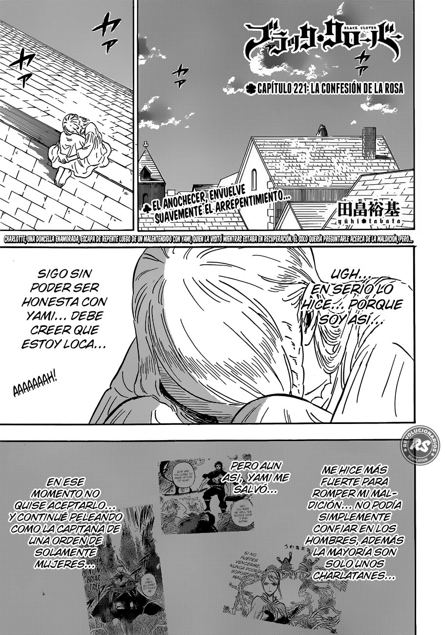 Read Black Clover es Manga Online