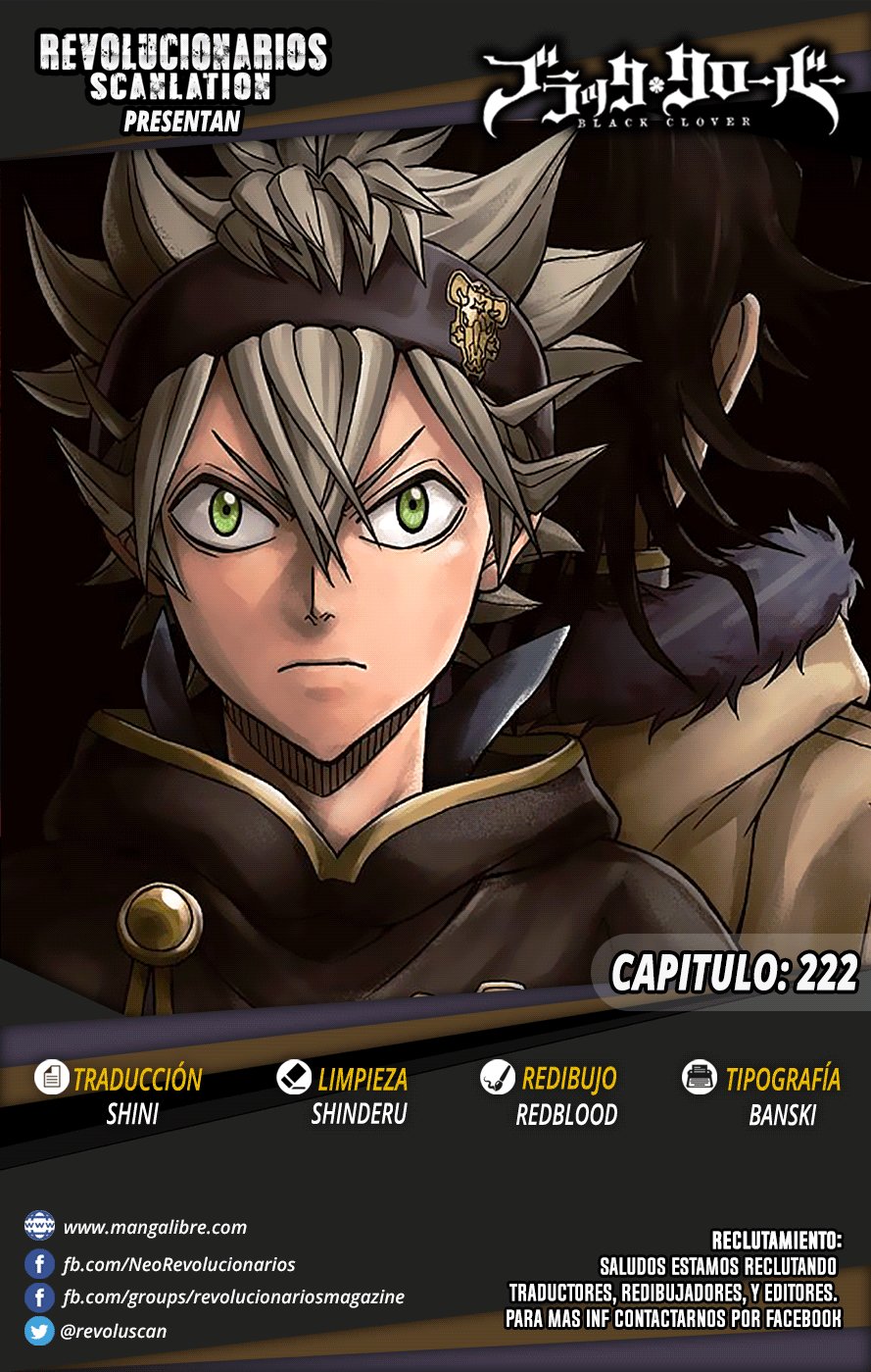 Read Black Clover es Manga Online
