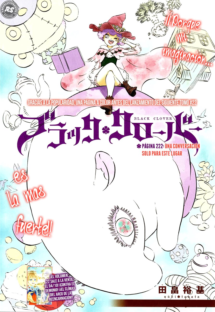 Read Black Clover es Manga Online
