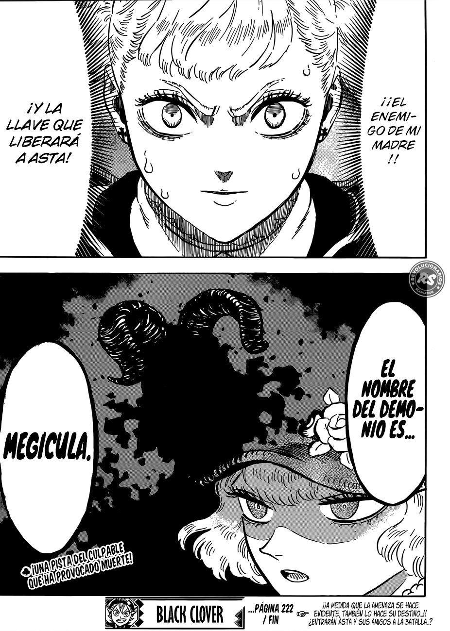 Read Black Clover es Manga Online