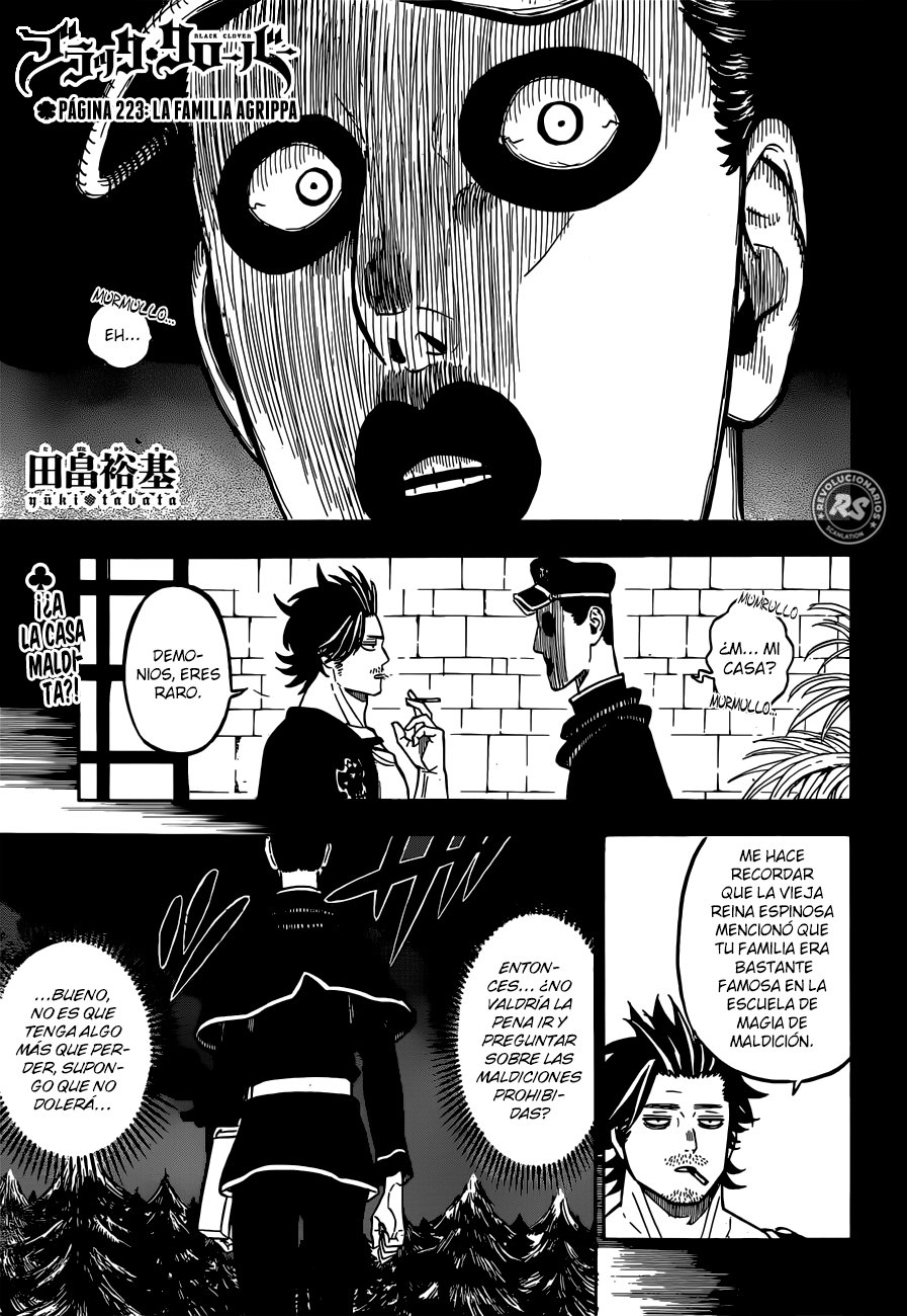 Read Black Clover es Manga Online