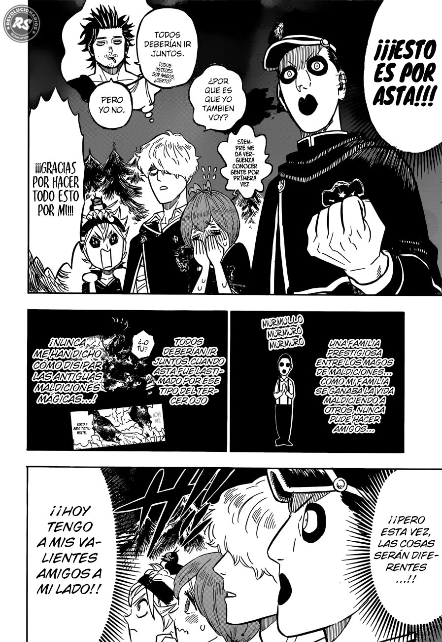 Read Black Clover es Manga Online