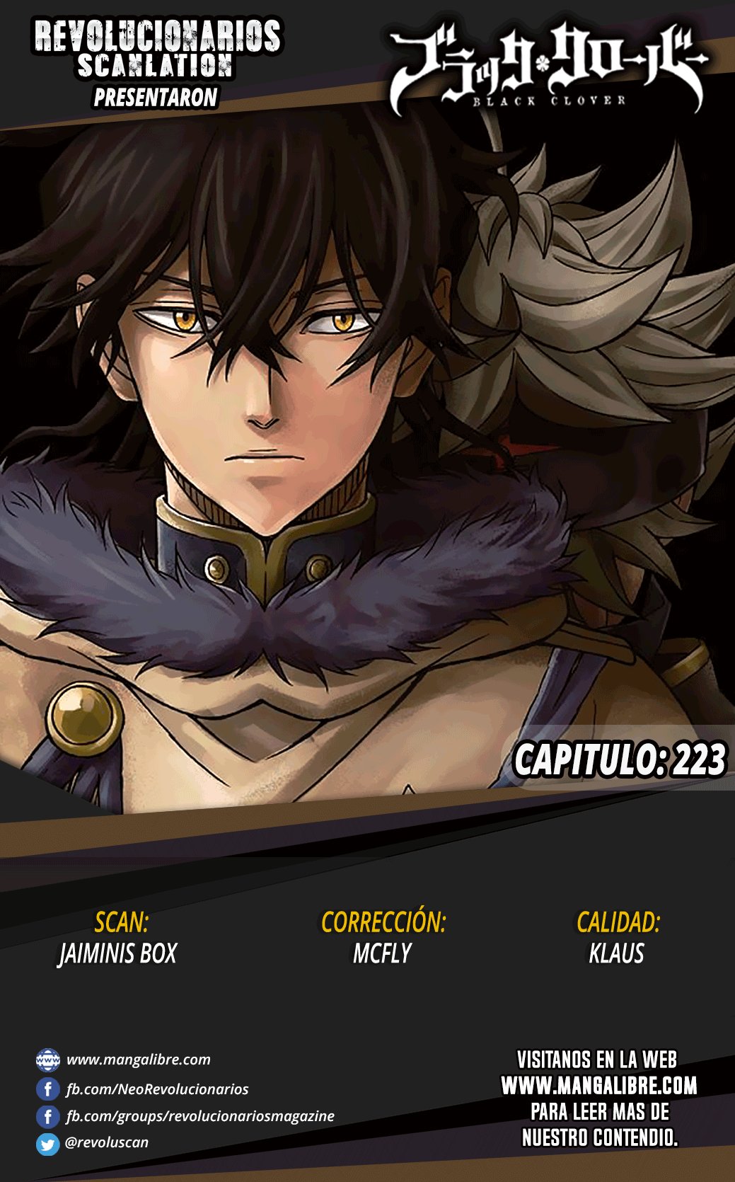 Read Black Clover es Manga Online