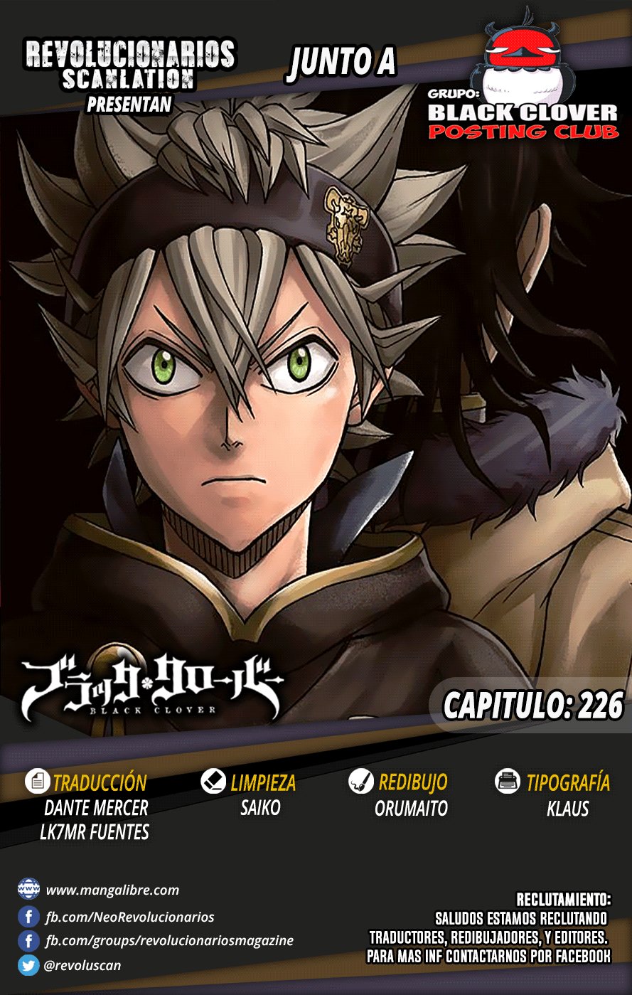 Read Black Clover es Manga Online