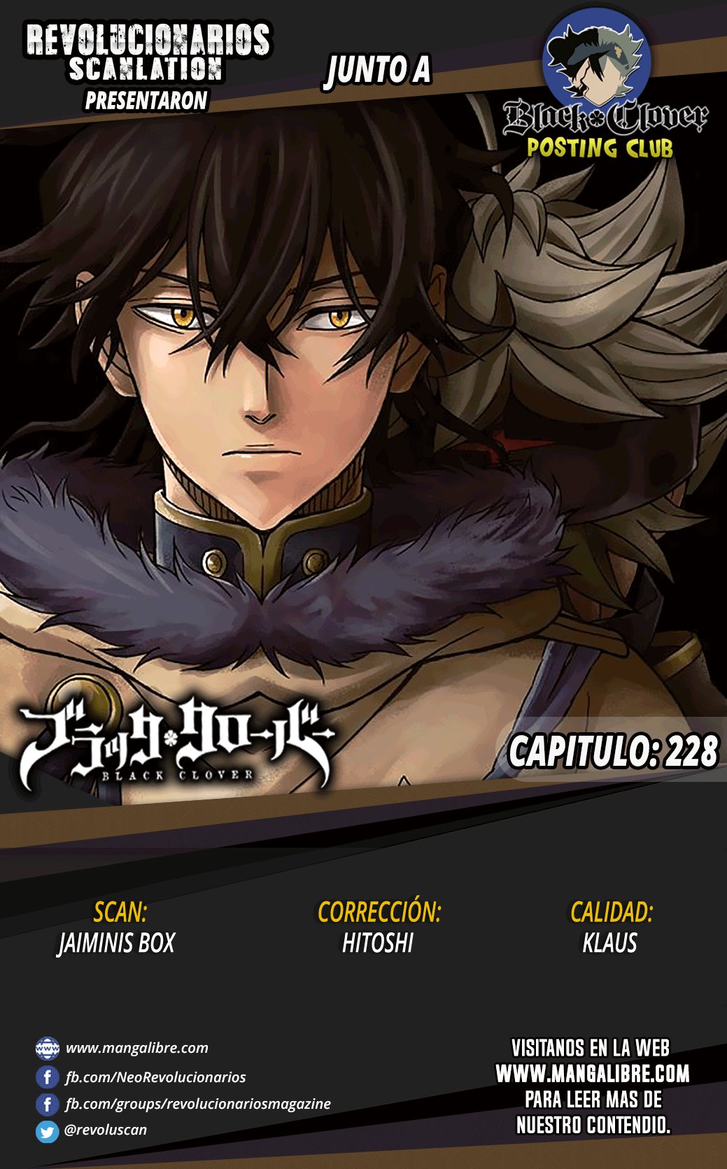 Read Black Clover es Manga Online