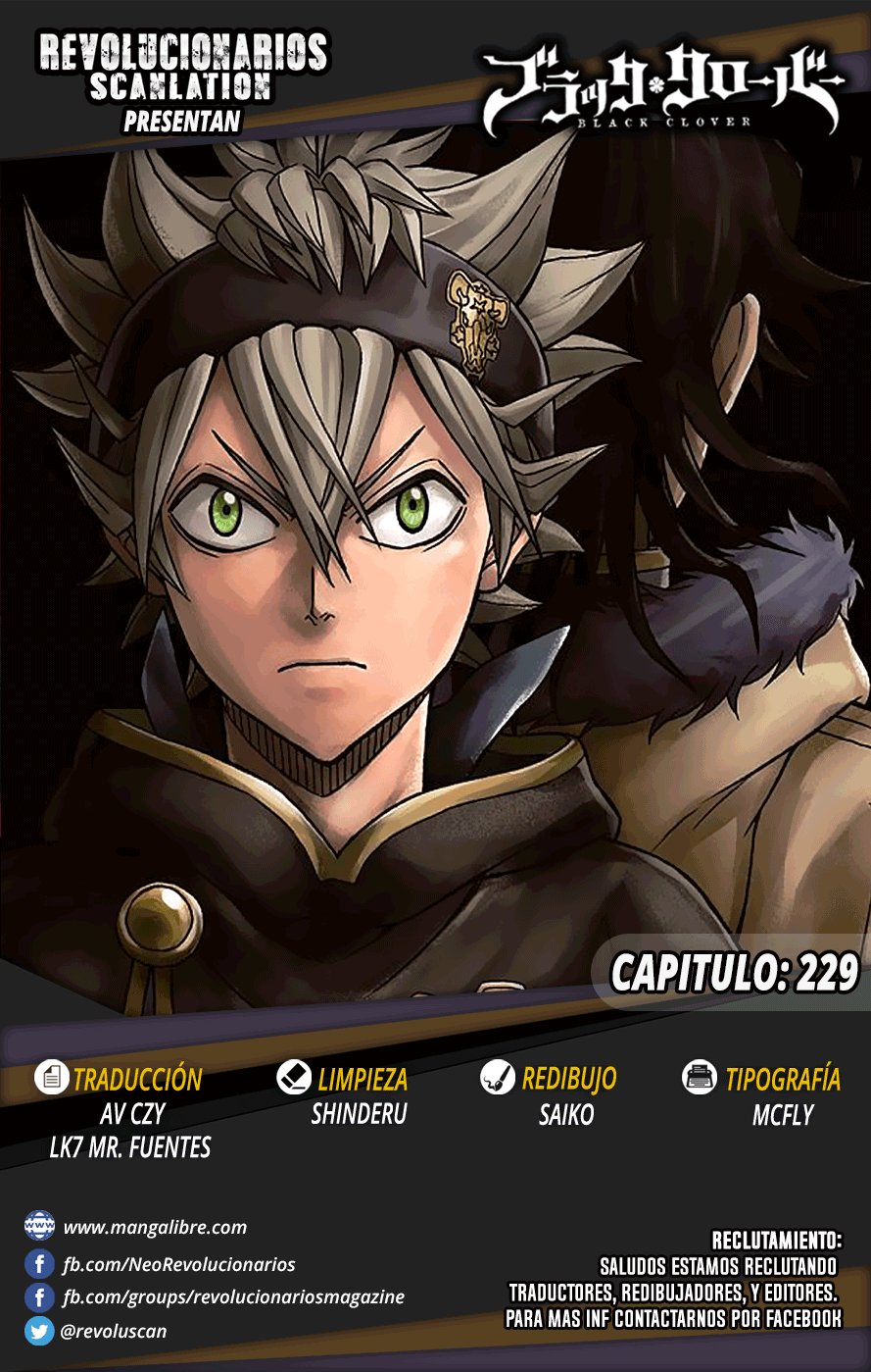 Read Black Clover es Manga Online