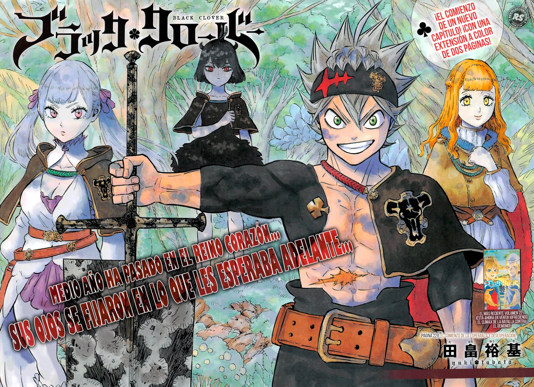 Read Black Clover es Manga Online