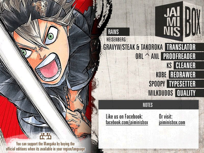 Read Black Clover es Manga Online