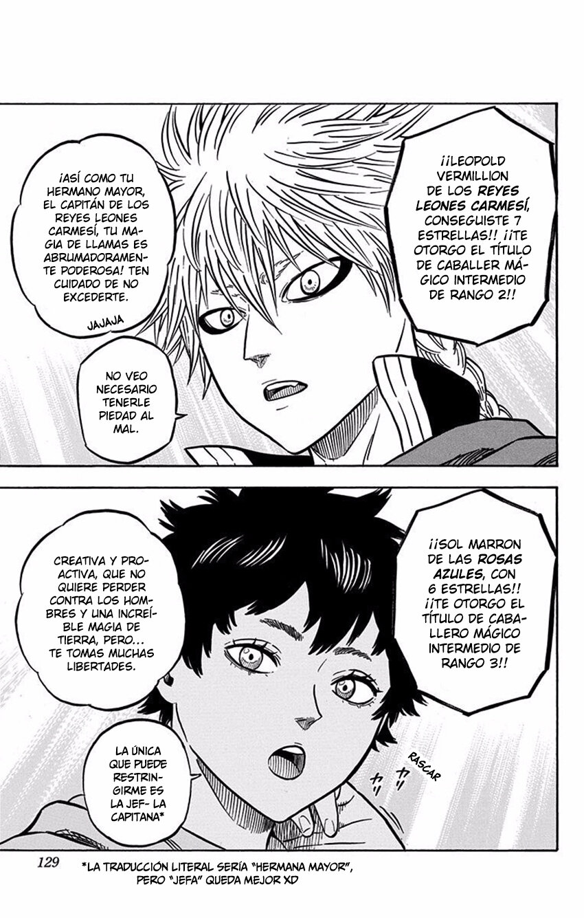 Read Black Clover es Manga Online