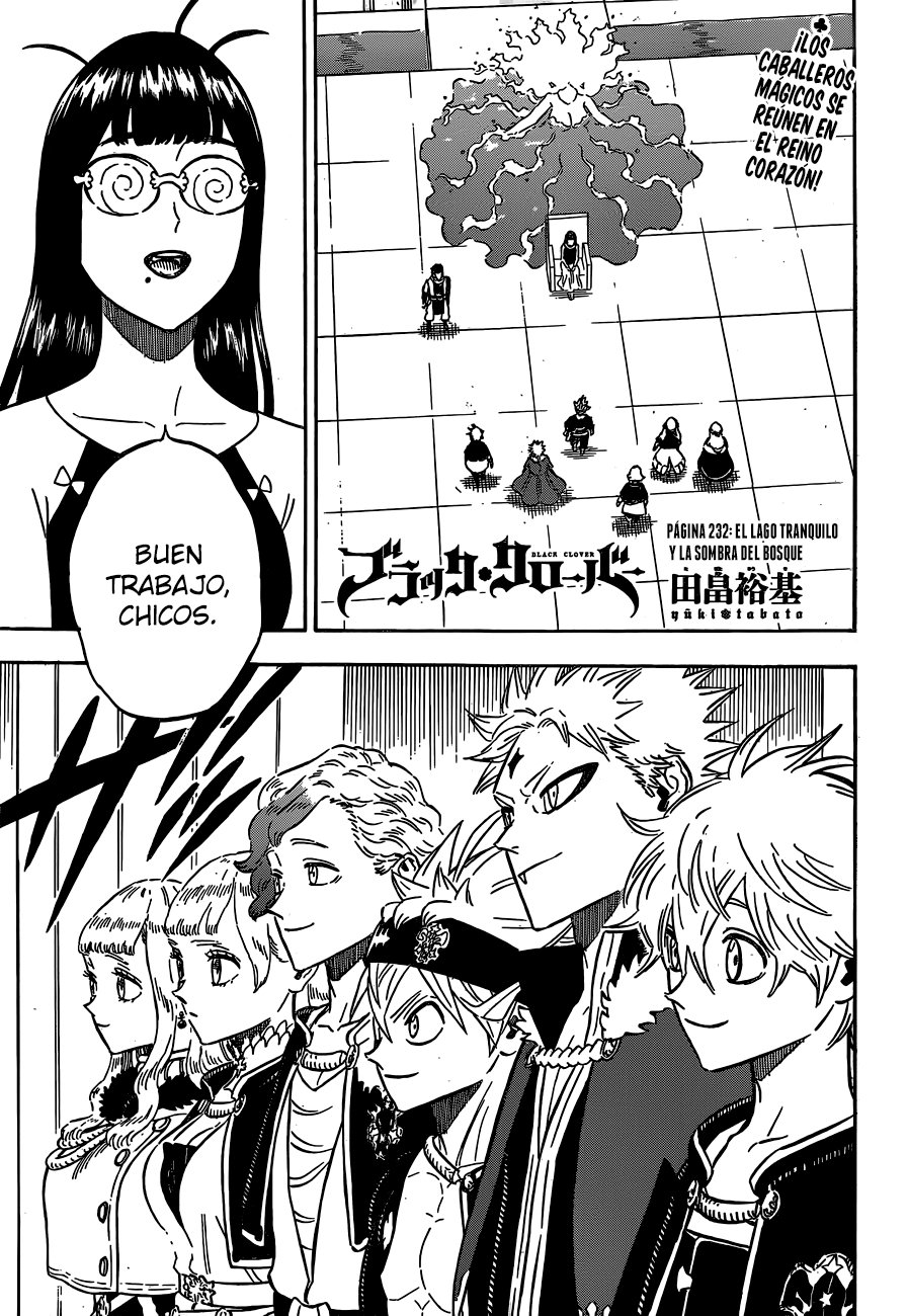 Read Black Clover es Manga Online