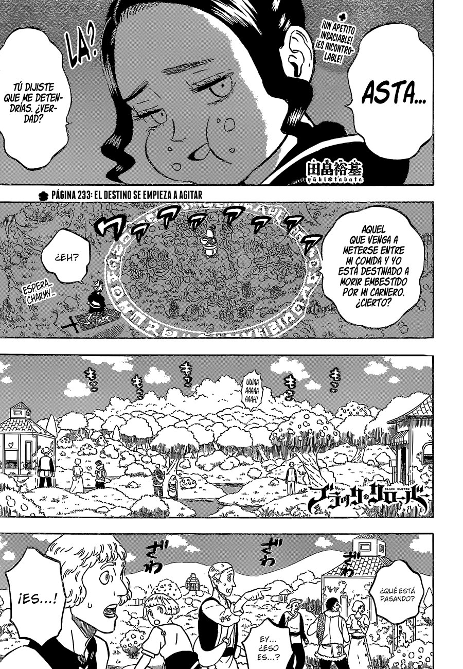 Read Black Clover es Manga Online