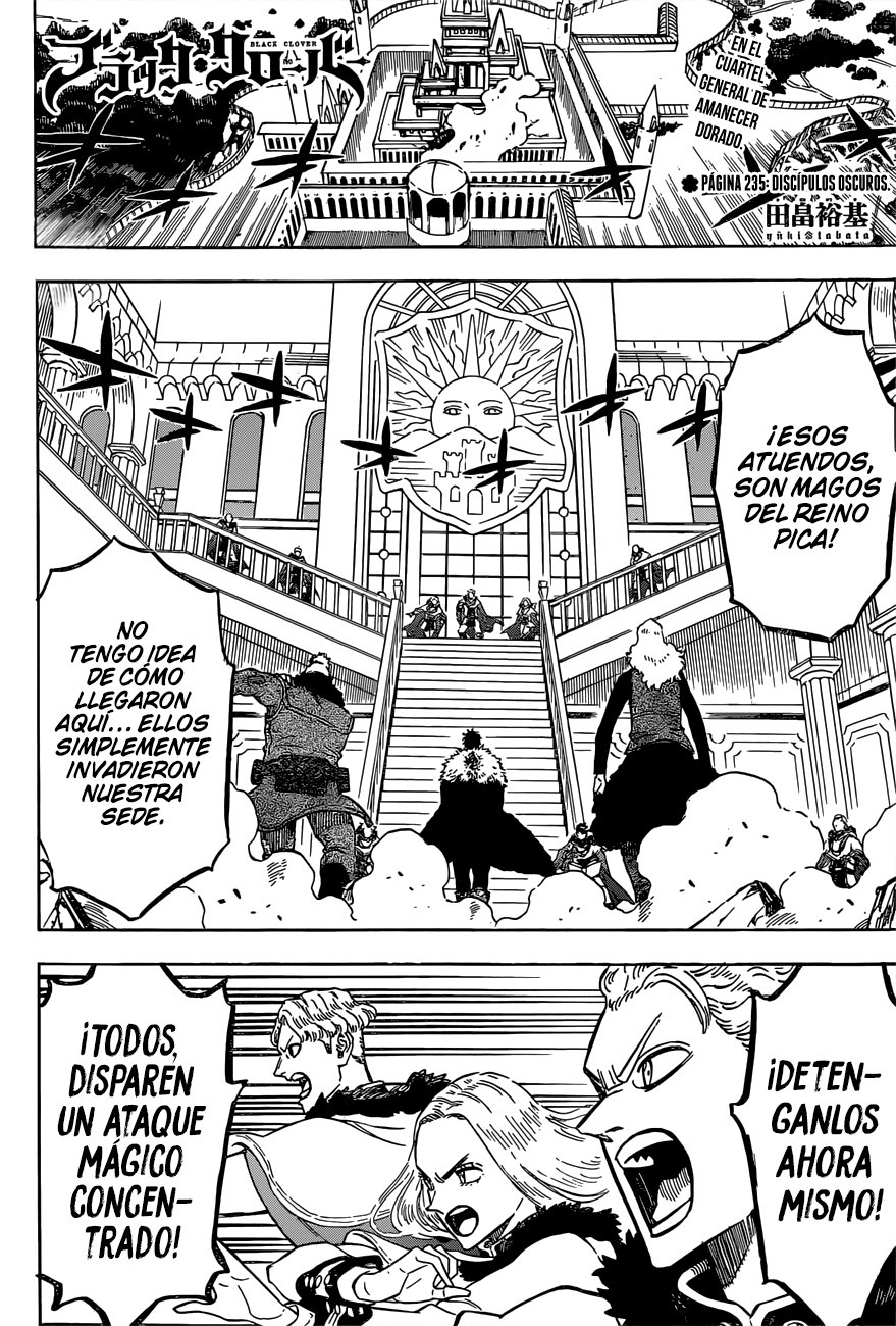 Read Black Clover es Manga Online