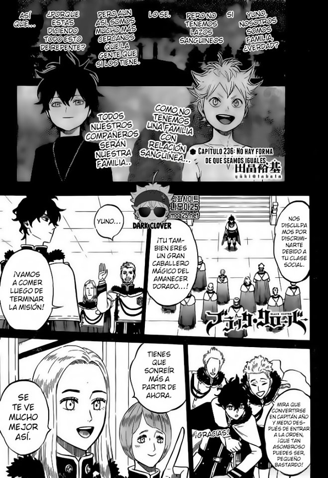 Read Black Clover es Manga Online